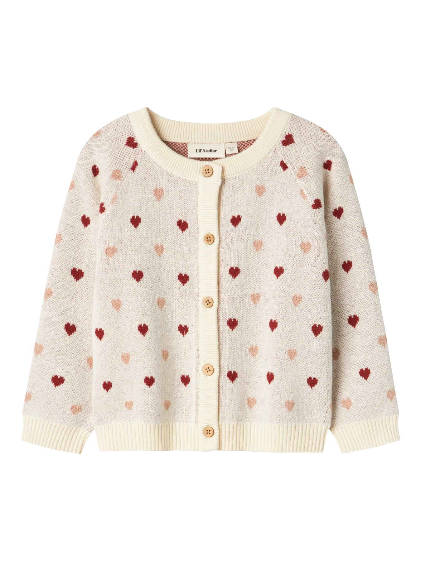 LIL ATELIER Strik Cardigan Saran Turtledove