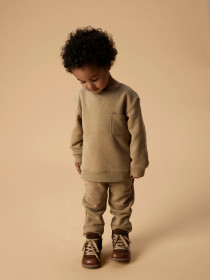 LIL ATELIER Sweatpants London Sepia Tint