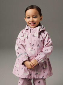 NAME IT Nmfdry10 Rain Set Aop Fo - Keepsake Lilac Swan