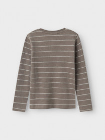 LIL ATELIER Langærmet Bluse Salim Silent Storm