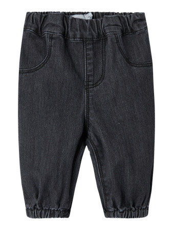 LIL ATELIER Løse Jeans Okaja Medium Grey Denim