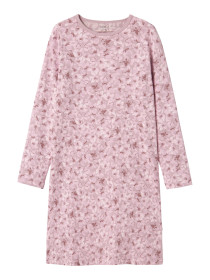 NAME IT Natkjole Mauve Flower 