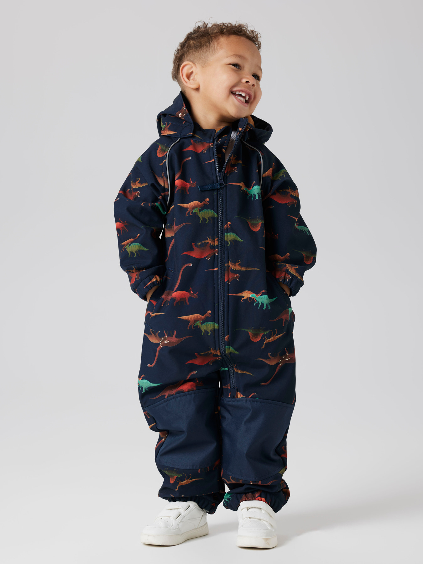 Name It Softshelldragt m. Fleece - Noos - NmmAlfa08 - Dark Sapph