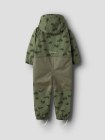NAME IT Softshell Suit Alfa08 Dusty Olive Tractor