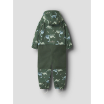 NAME IT Softshell Dragt Alfa08Jungle Green Dino Adventure