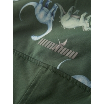 NAME IT Softshell Dragt Alfa08Jungle Green Dino Adventure