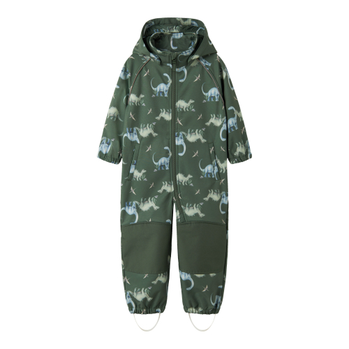 Name It Softshelldragt m. Fleece - Noos - NmmAlfa08 - Jungle Gre