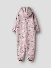 NAME IT Fleece Regndragt Dry10 Keepsake Lilac Swans