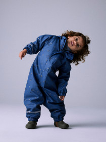 NAME IT Fleece Regn Dragt Dry10 Vintage Indigo