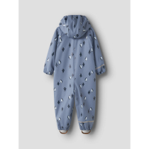 NAME IT Regndragt Dry10 Fleece Country Blue