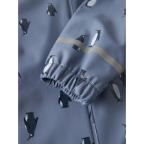 NAME IT Regndragt Dry10 Fleece Country Blue