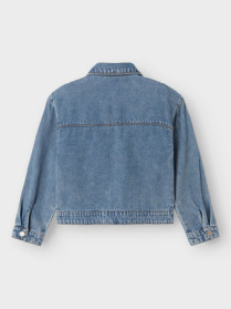 NAME IT Denim Jakke Mila Medium Blue Denim