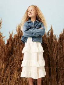 NAME IT Denim Jakke Mila Medium Blue Denim