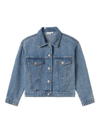 NAME IT Denim Jakke Mila Medium Blue Denim