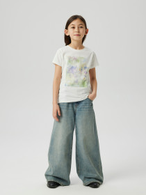 NAME IT Brede Skater Jeans Bella Vintage Medium Blue Denim