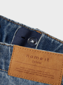 NAME IT Wide Jeans Skater Bella Medium Blue Denim