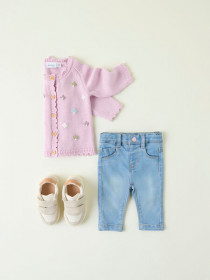 NAME IT Baby Jeans Salli Light Blue Denim