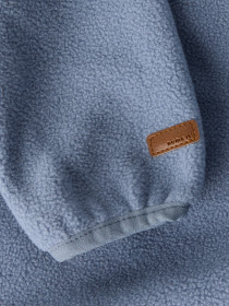 NAME IT Fleece Jakke Meeko Flint Stone