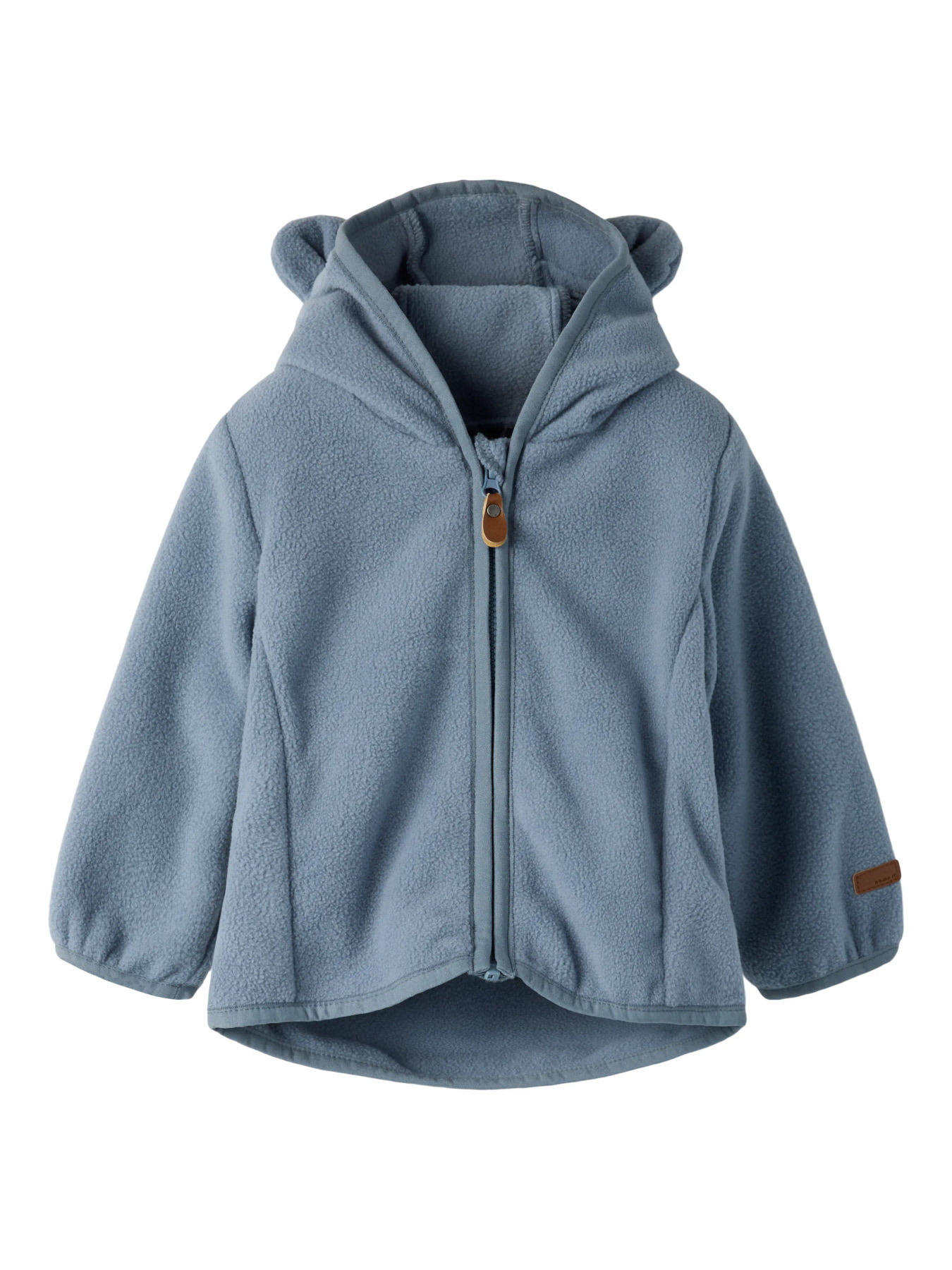 NAME IT Fleece Jakke Meeko Flint Stone