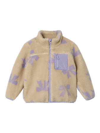 Name It Sløjfe Teddy Jakke Monica Fog