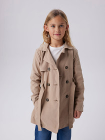 NAME IT Trench Coat Madelin Savannah Tan
