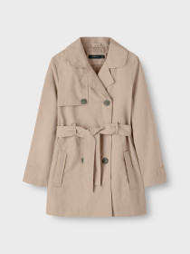 NAME IT Trench Coat Madelin Savannah Tan