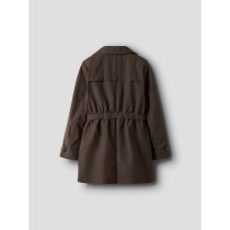 NAME IT Nkfmadelin Trench Coat Noos - Chocolate Brown