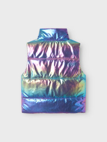 NAME IT Shiny Vest Molina Amethyst Orchid