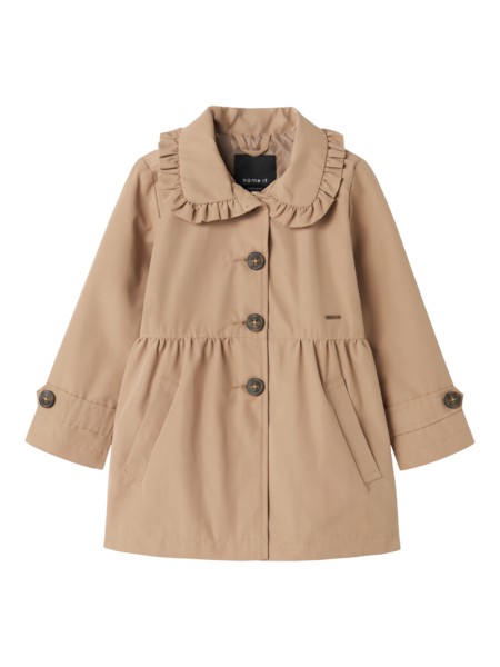 NAME IT Trench Coat Madelin Savannah Tan