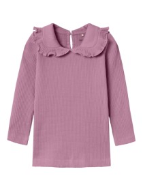 NAME IT Langærmet Bluse Olille Mauve Orchid