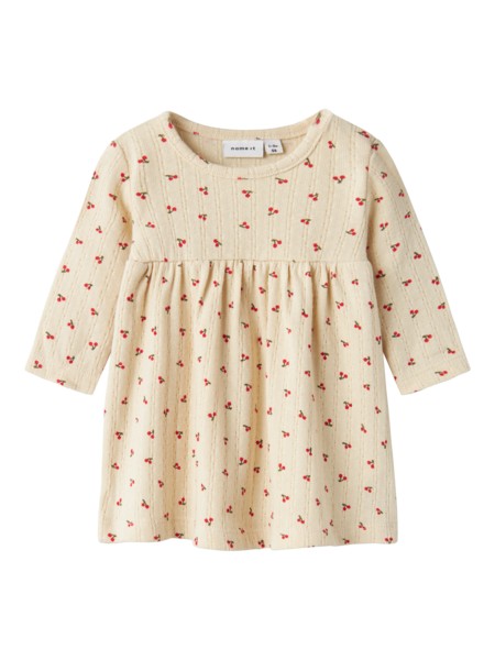 NAME IT Langærmet Kjole Bilia Summer Sand billede