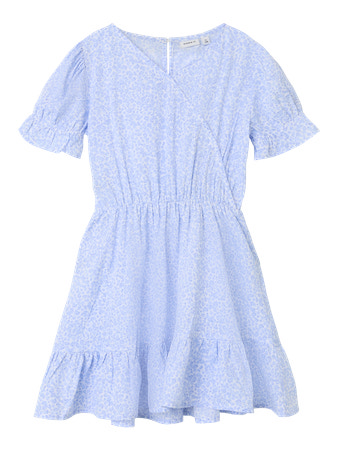 NAME IT Wrap Dress Frikalina Xenon Blue
