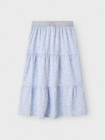 NAME IT Maxi Skirt Frikkalina Xenon Blue