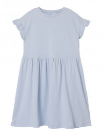 NAME IT Kortærmet Kjole Hamina Xenon Blue