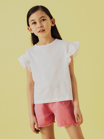 Name It Top Lucent Hvid - Str. 7-8y 122/128cm