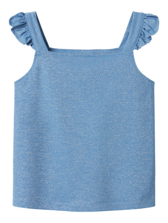NAME IT Slim Kort Strop Top Jijia Marina billede