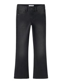 NAME IT Bootcut Jeans Polly Dark Grey Denim
