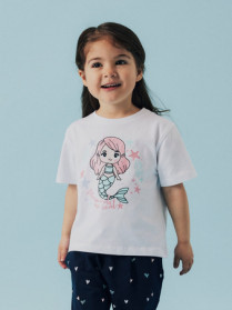 NAME IT T-Shirt Frejane Lucent White