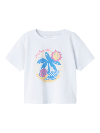 Name It T-shirt Jassa - Lucent White