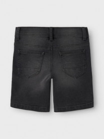 NAME IT Denim Shorts Silas Slim Dark Grey Denim