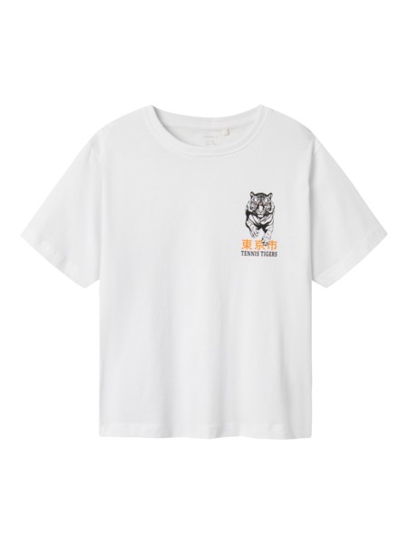 NAME IT T-Shirt Bennibo Lucent White