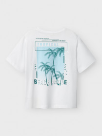 NAME IT T-shirt Hirlan Lucent White