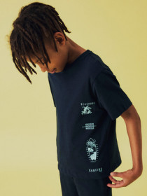NAME IT T-shirt Hirlan Dark Sapphire