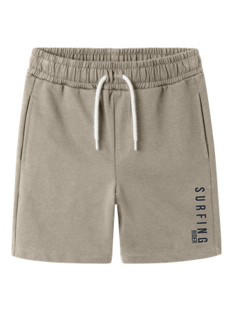 NAME IT Sweat Shorts Henlo Island Fossil