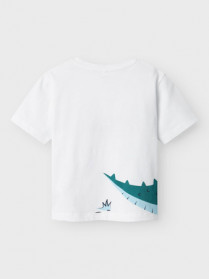 NAME IT T-shirt Helge Lucent White