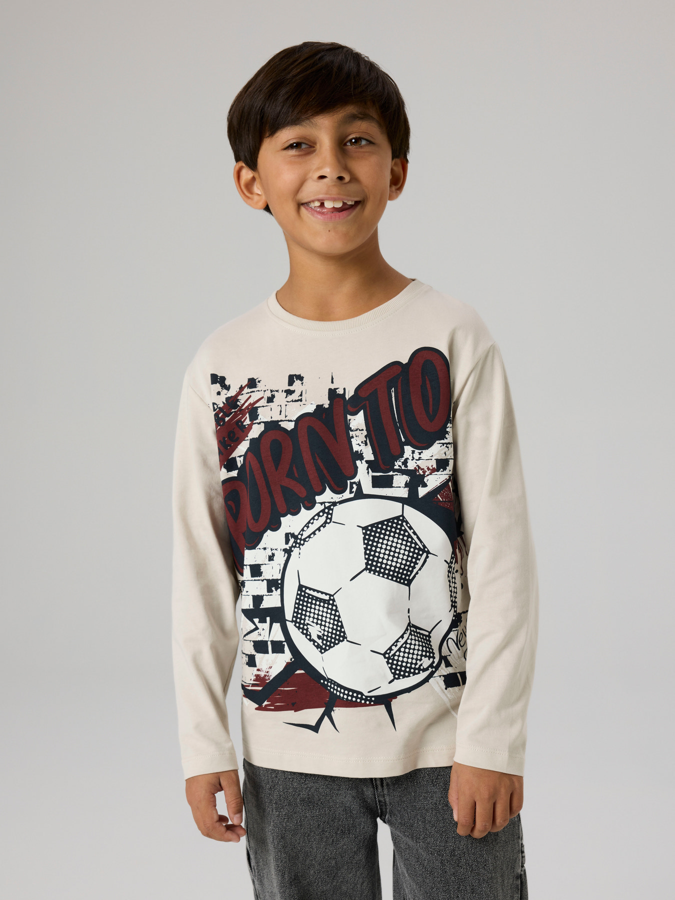 NAME IT Bluse Valliant Pumice Stone Football