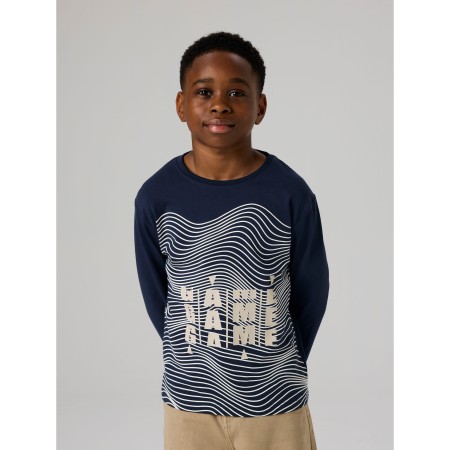 Name It Bluse - NkmValiant - Navy Blazer/Game