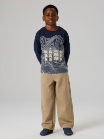 NAME IT Bluse Valliant Navy Blazer Game