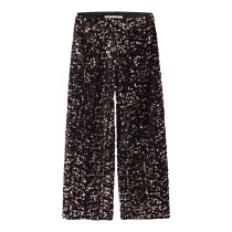 NAME IT Paillet Wide Bukser Runica Copper Black