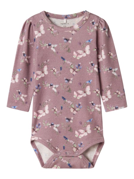 NAME IT Langærmet Body Bela Elderberry